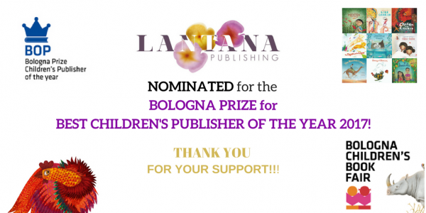 Lantana Books - Bologna Award nomination 2017